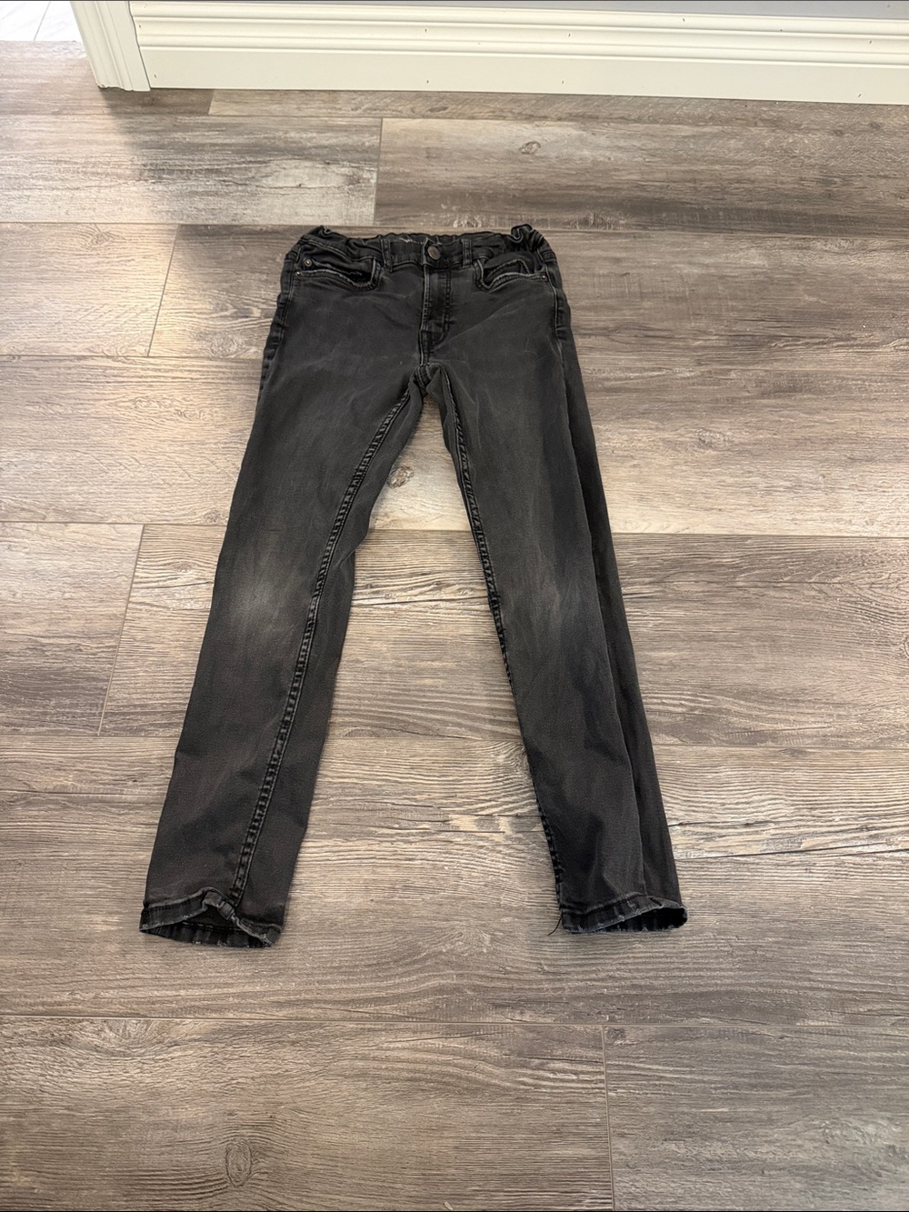 Zara Skinny Fit Stretch Skinny Jeans in Black Size 11-12 (152 cm)